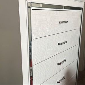 white dresser